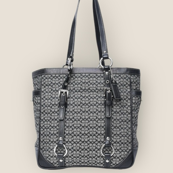 Coach | Vintage Y2K Signature Canvas Tote Bag - Picture 3 of 11